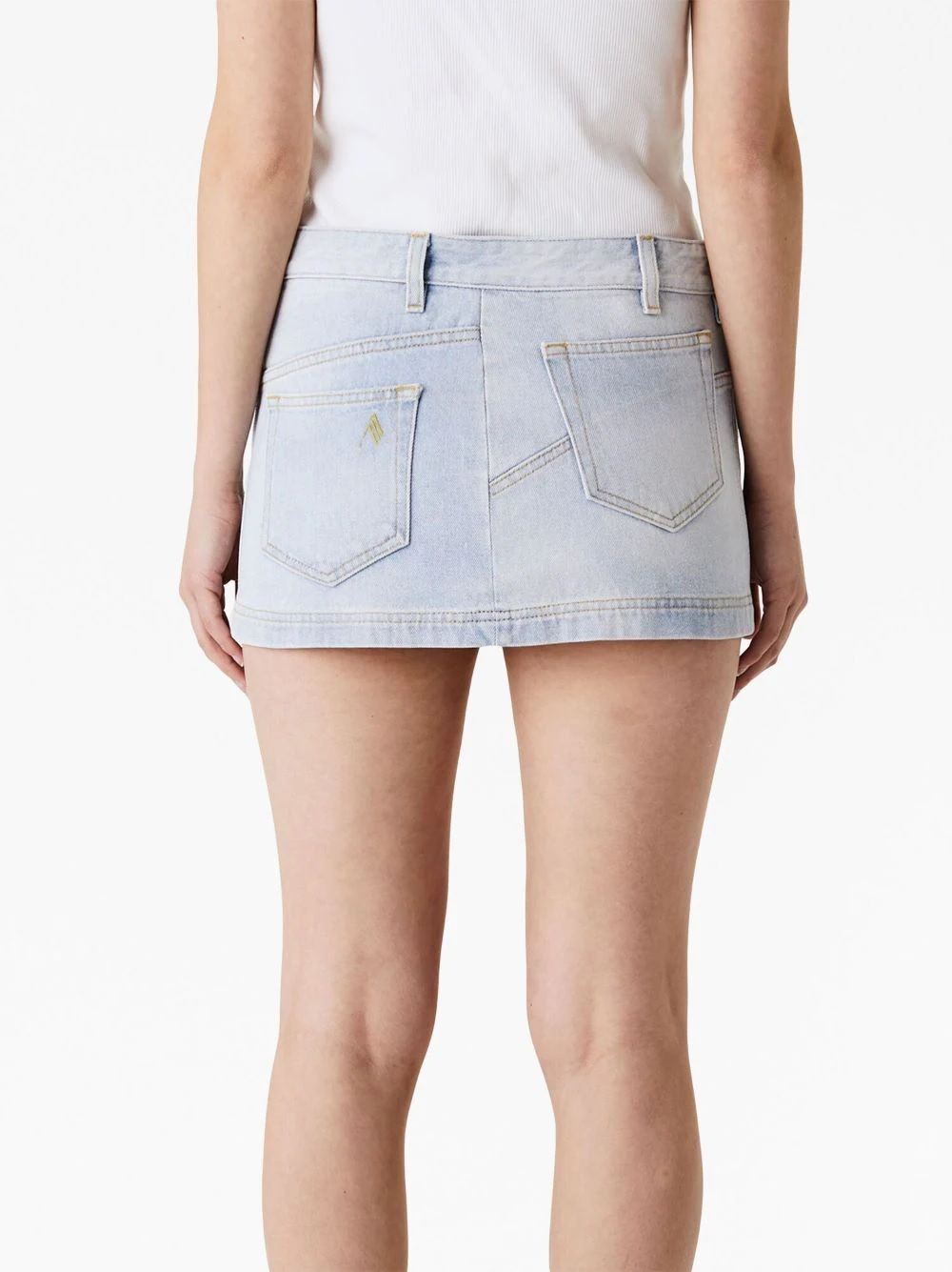 ミニスカート THE ATTICO Women Mid Skirts 236WCS155D057 024 BLUE Women's Skirt: THE ATTICO ABRA MINI Skirt - Comfort & Style